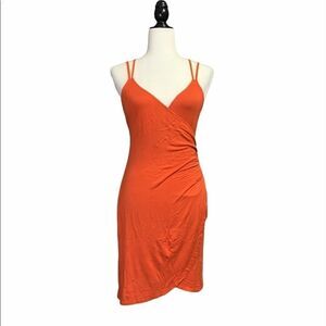 𝅺UO Silence + Noise Drape Crisscross Dress